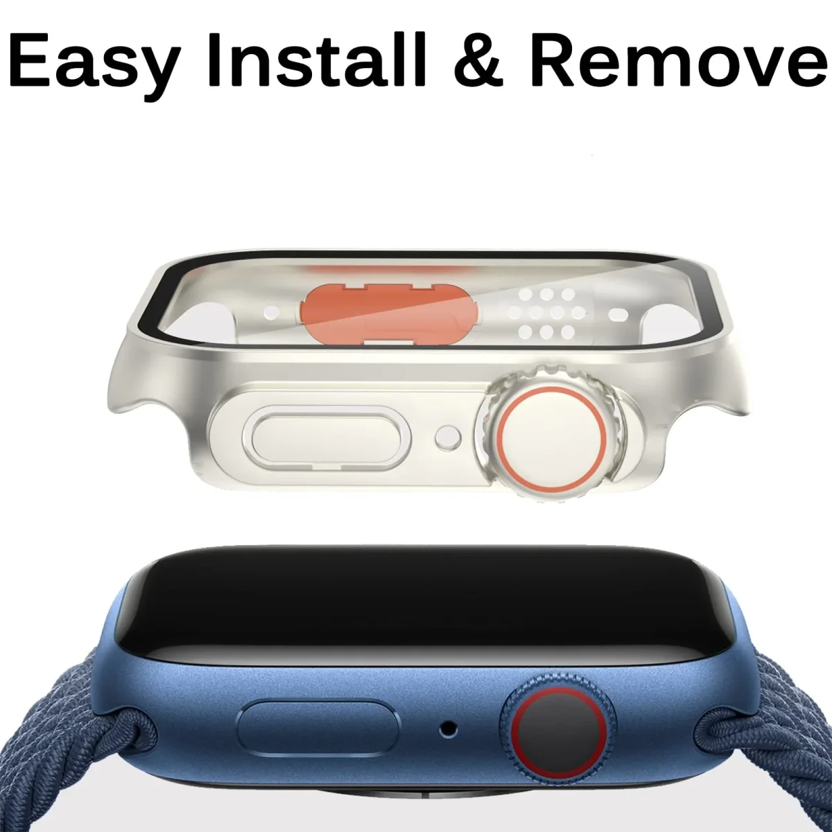 Coque et verre trempé apparence Apple Watch Ultra – Image 3