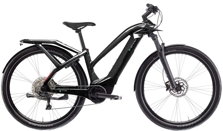 VTC électrique Bianchi E‑Omnia T‑Type Deore 10v Bosch 500 WH – Image 2