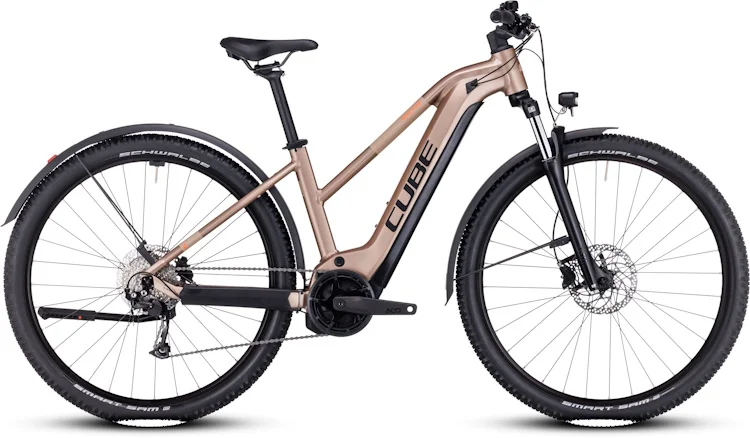 VTT électrique semi-rigide Cube reaction hybrid performance 625 allroad black´n´grey trapeze – Image 3