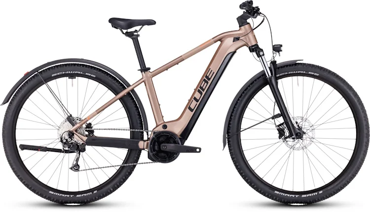 VTT électrique semi-rigide Cube reaction hybrid performance 625 allroad swampgrey´n´black – Image 4