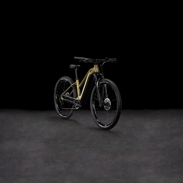 VTT électrique tout-suspendu Cube reaction hybrid performance 625 trapeze goldenlime´n´black – Image 7