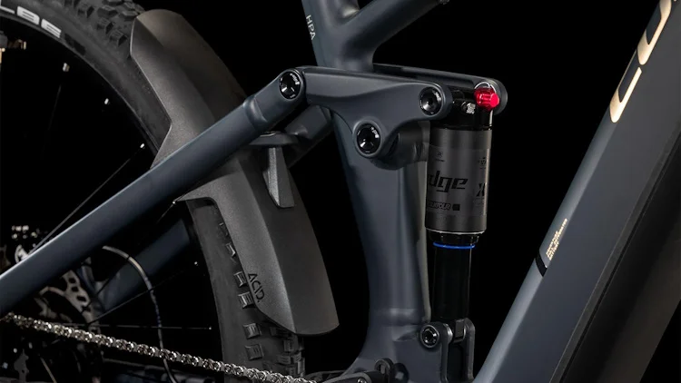 VTT électrique tout suspendu Cube stereo hybrid one22 pro 800 night´n´chrome – Image 5