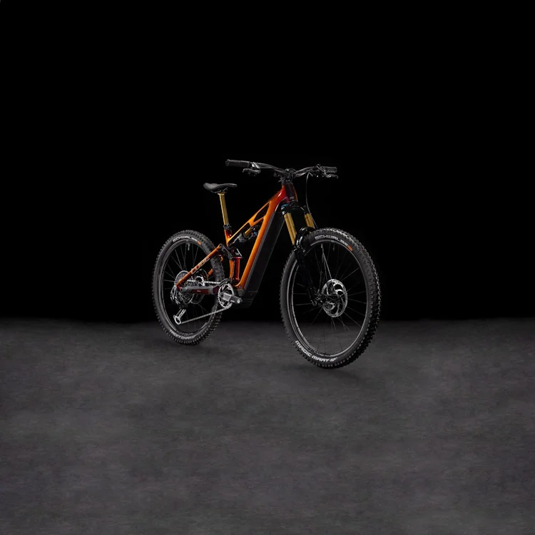 VTT électrique tout-suspendu Cube stereo hybrid one77 hpc slt 800 solareclipse´n´bronze – Image 4