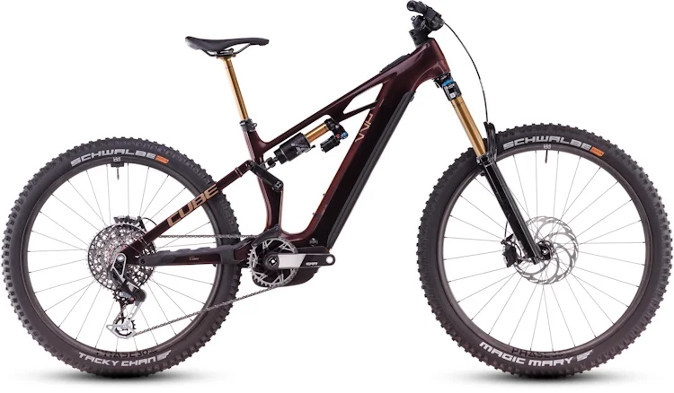 VTT électrique tout-suspendu Cube stereo hybrid one77 hpc slt 800 solareclipse´n´bronze – Image 2