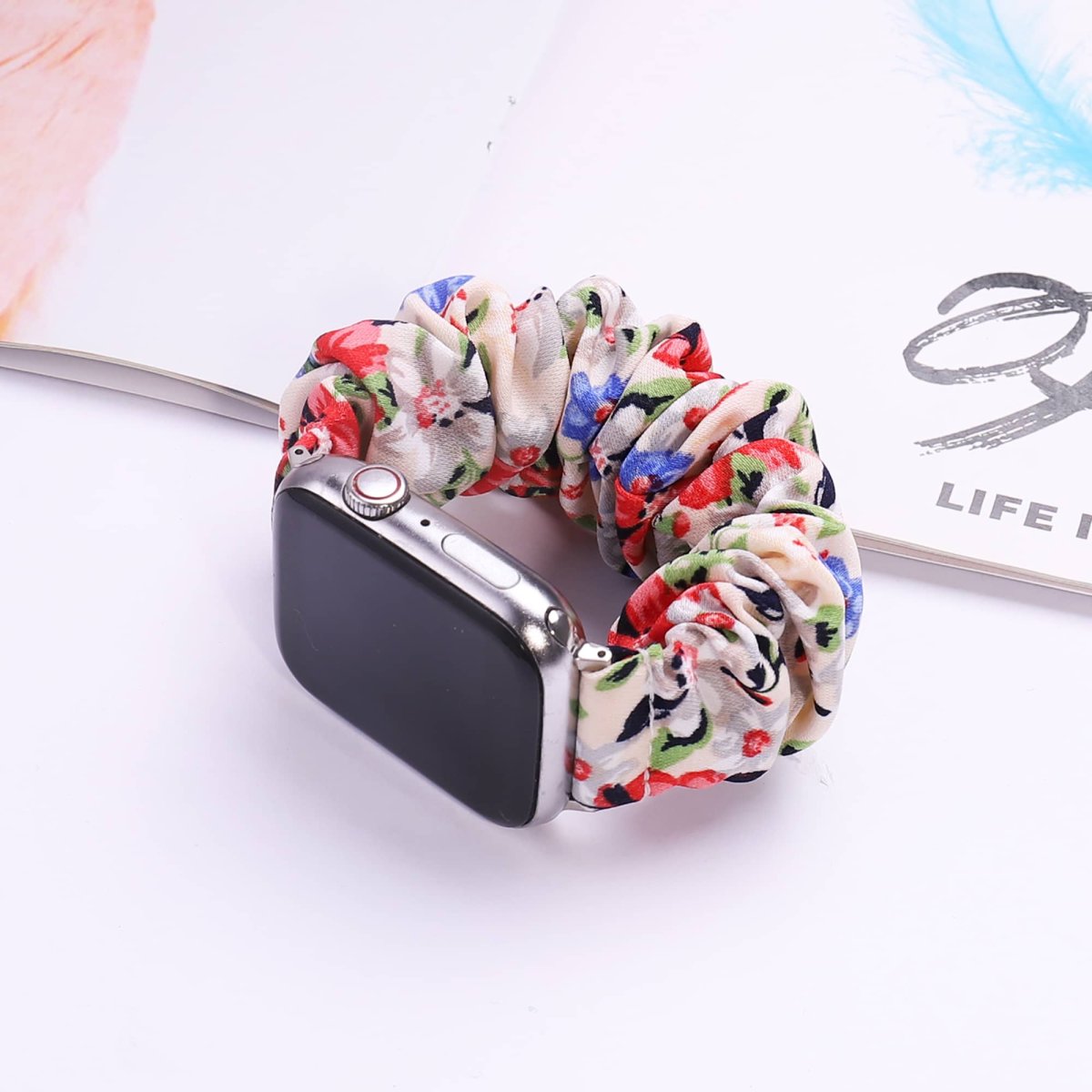 Bracelet Apple Watch tissu motifs – Image 5