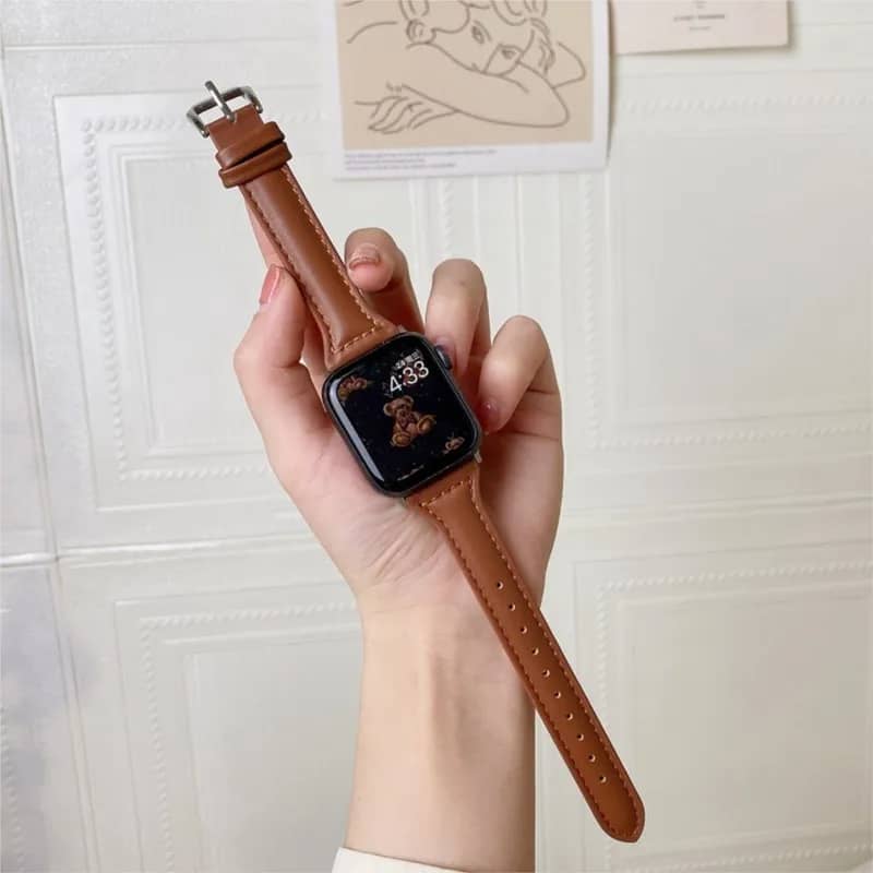 Bracelet cuir Apple Watch – Image 4