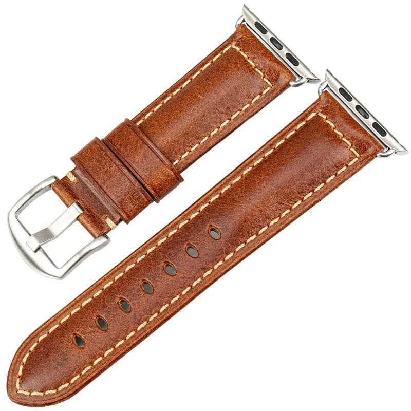 Bracelet cuir vintage Apple Watch – Image 2