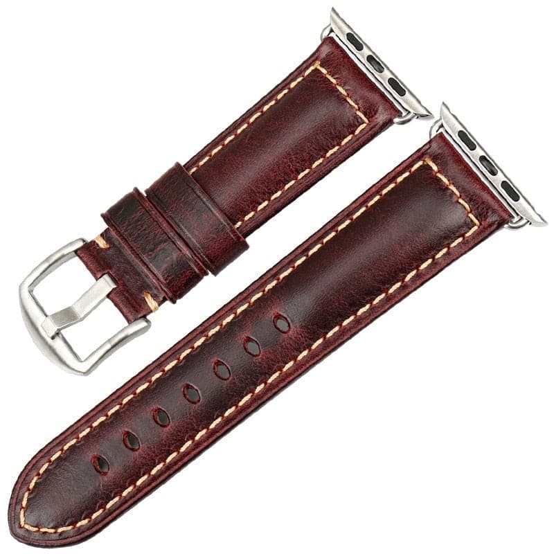 Bracelet cuir vintage Apple Watch – Image 3