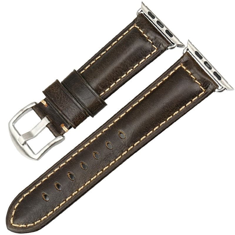 Bracelet cuir vintage Apple Watch – Image 7